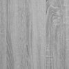 vidaXL Kylpyhuoneen pesuallaskaappi Harmaa Sonoma Engineered Wood