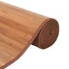 vidaXL Matto suorakaide luonnollinen 100x300 cm bambu