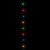 vidaXL LED-valonauha 600 LED-valoa monivärinen 60 m PVC