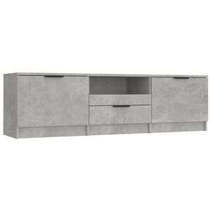 vidaXL TV-taso betoninharmaa 140x35x40 cm tekninen puu
