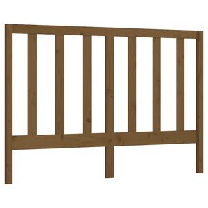 vidaXL S&auml;ngynp&auml;&auml;ty hunajanruskea 126x4x100 cm t&auml;ysi m&auml;nty