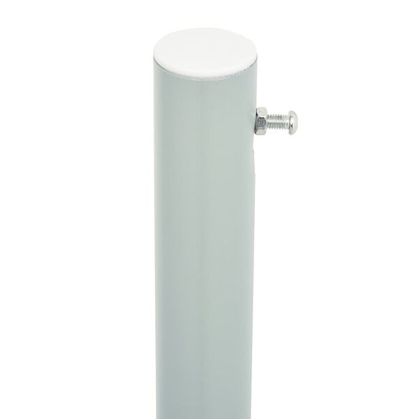 vidaXL Terassin sis&auml;&auml;nvedett&auml;v&auml; sivumarkiisi 180x600 cm punainen