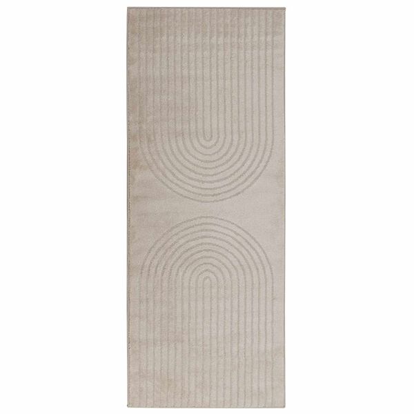 vidaXL Alue matot Suorakaide Beige 200 x 80 cm