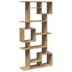 vidaXL Kirjahylly artesaani tammi 92x29x188 cm lastulevy