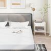 vidaXL Patjansuoja valkoinen 120x200 cm Vedenpitävä