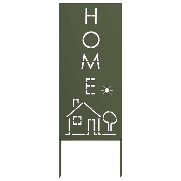 vidaXL Puutarhan yksityisyyden verho Oliivinvihre&auml; 50 x 140 cm