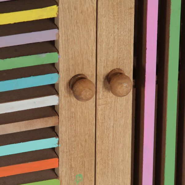 vidaXL Senkki 150x30x75 cm täysi mangopuu