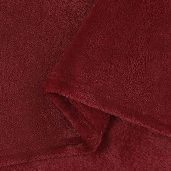 vidaXL Heittop&auml;&auml;llys 6 pcs Bordeaux punainen 130 x 150 cm Fleese