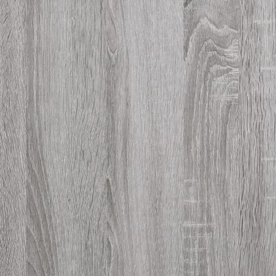 vidaXL Konsolipöytä harmaa Sonoma 140x29x75 cm tekninen puu