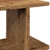 vidaXL Sein&auml;hyllyt 2 kpl Old Wood 90x18x20 cm Engineered Wood