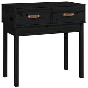 vidaXL Konsolip&ouml;yt&auml; musta 76,5x40x75 cm t&auml;ysi m&auml;nty