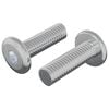 vidaXL Ruuvi 2 kpl Hopea 8 x 25 mm Ter&auml;s