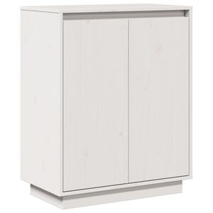 vidaXL Senkki valkoinen 60x34x75 cm t&auml;ysi m&auml;nty