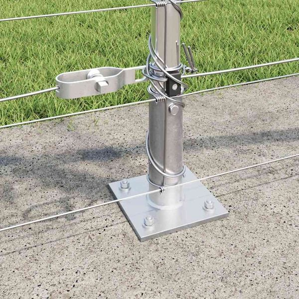 vidaXL Aitalatu Galvanoitu 50 x 0,8 m Ter&auml;s