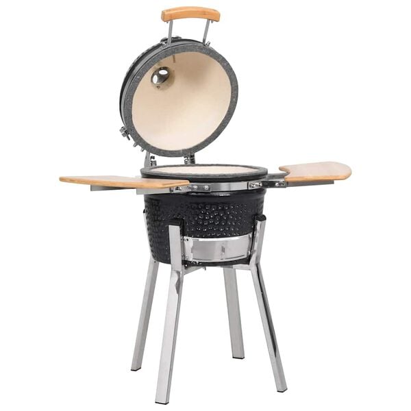 vidaXL Kamado grilli/savustin keramiikka 33 cm