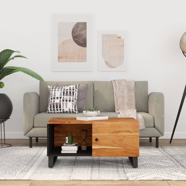 vidaXL Sohvap&ouml;yt&auml; 80x50x40 cm t&auml;ysi akasiapuu ja tekninen puu