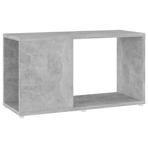 vidaXL TV-taso betoninharmaa 60x24x32 cm tekninen puu