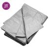 vidaXL Pressu 180 g/m&sup2; 3x5 m harmaa HDPE
