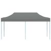 vidaXL Kokoontaitettava pop-up juhlateltta 3x6 m antrasiitti