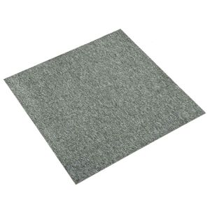 vidaXL Matto 20 pcs Vihre&auml; 50 x 50 cm 100% polypropeeni