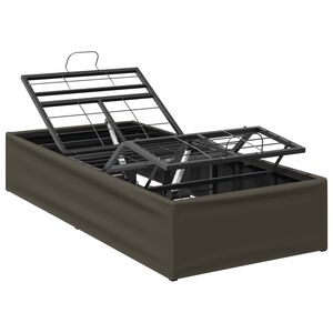 vidaXL S&auml;hk&ouml;s&auml;&auml;t&ouml;inen s&auml;nky runko Harmaa 200 x 80 x 33,5 cm Ter&auml;s