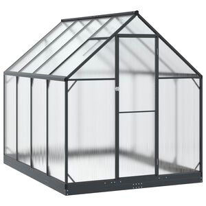 vidaXL Puutarhan Viherhuone 185 x 243,5 x 207 cm