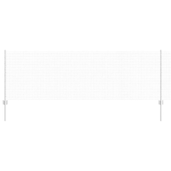 vidaXL Aita ja Tuki Hopea 0,8 x 100 m Teräs