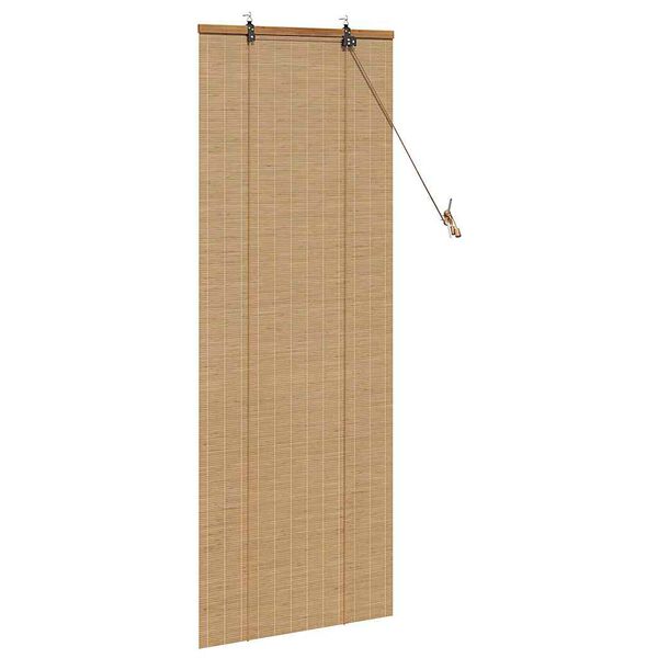 vidaXL Rullaverho verhoilla Ruskea 60 x 160 cm Bambu