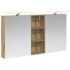 vidaXL Kylpyhuoneen kaappisetti 3 kpl 130 x 14,5 x 70 cm Tekninen puu