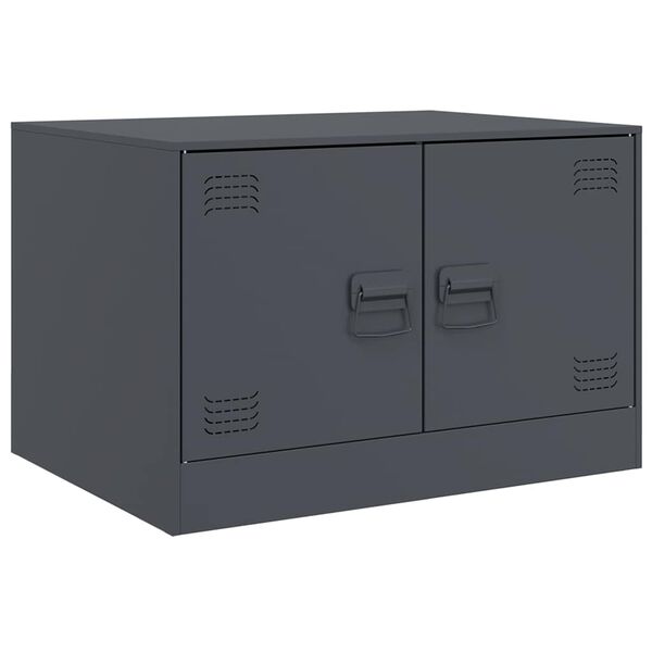 vidaXL Sohvap&ouml;yt&auml; antrasiitti 67x50x44 cm ter&auml;s