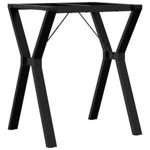 vidaXL Ruokap&ouml;yd&auml;n jalat Y-muoto 60x50x73 cm ter&auml;st&auml;