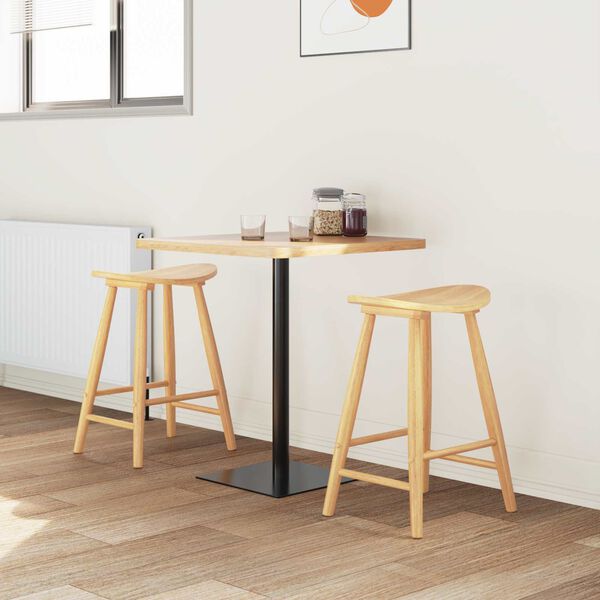 vidaXL Ruokatuolit 2 pcs Luonnollinen 46 x 37 x 63 cm