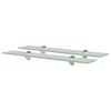 vidaXL Kelluvat hyllyt 2 kpl lasi 60x20 cm 8 mm
