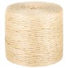 vidaXL K&ouml;ysi 100 % Sisal 4 mm 100 m