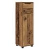 vidaXL Kylpyhuonekaappi Vanha Puu 30,5 x 30 x 101 cm Tekninen puu