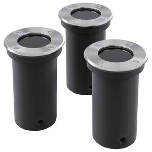 Puutarhan Maahan Upotettavat Spottivalot 3 kpl Py&ouml;re&auml;