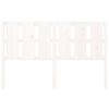 vidaXL S&auml;ngynp&auml;&auml;ty valkoinen 155,5x4x100 cm t&auml;ysi m&auml;nty