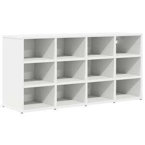 vidaXL Kenk&auml;kaappi 103 x 30 x 51 cm Tekninen puu valkoinen