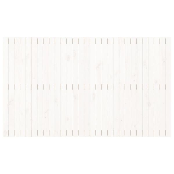 vidaXL S&auml;ngynp&auml;&auml;ty sein&auml;lle valkoinen 185x3x110 cm t&auml;ysi m&auml;nty