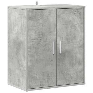 vidaXL Kenk&auml;kaappi betoninharmaa 60x35x70 cm tekninen puu