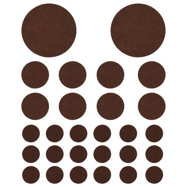 vidaXL Huopa lattiansuojat 72 kpl