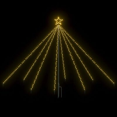 vidaXL Joulukuusen valot sisä-/ulkokäyttöön 400 LED-valoa 2,5 m