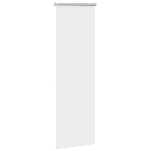 vidaXL Rullaverho Blackout valkoinen 55x130 cm Kankaan leveys 50,7 cm