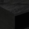 vidaXL Sohvapöytä musta 80x54x40 cm tekninen puu
