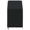 vidaXL Puutarhatuolin suoja musta 70x70x85/125 cm 420D Oxford