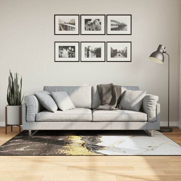 vidaXL Matto pest&auml;v&auml; moniv&auml;rinen 120x180 cm