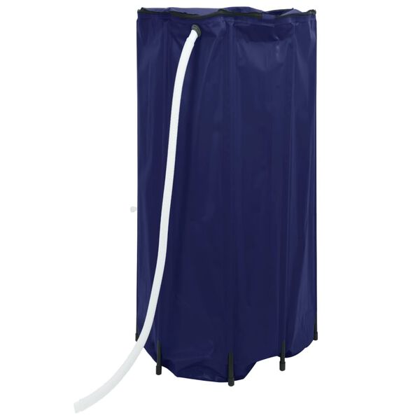 vidaXL Taitettava vesisäiliö hanalla 250 l PVC