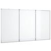 vidaXL Magneettinen taitettava tussitaulu 120x100x1,7 cm cm alumiini