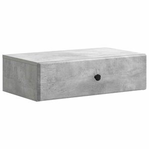 vidaXL Sein&auml;lle Asennettava Sivup&ouml;yt&auml; Betoninharmaa 59 x 34,5 x 17 cm