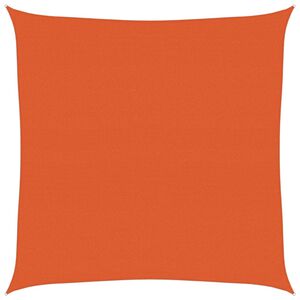 vidaXL Aurinkopurje 160 g/m&sup2; neli&ouml; oranssi 4x4 m HDPE